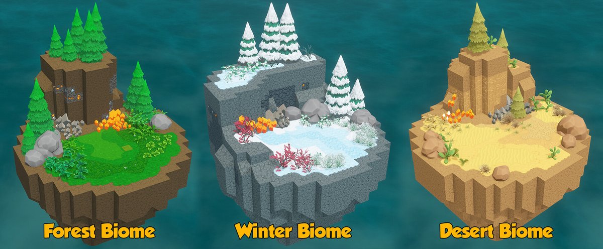 Which is your favorite Castle Story biome and why? 🌲🏔🌵