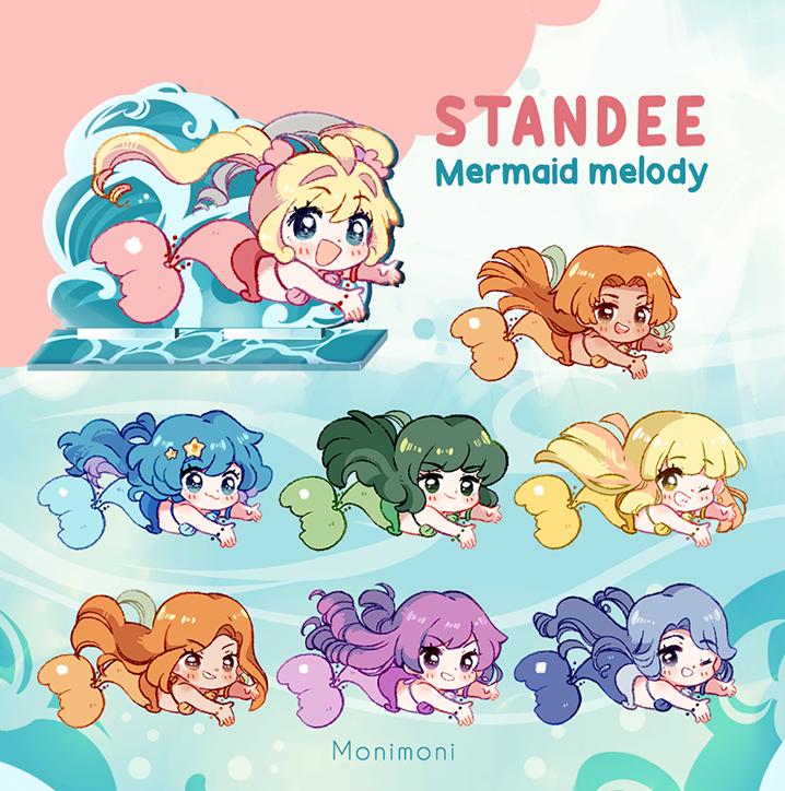 HolaMoniMoni's tweet photo. 🌊Little Mermaids- Pichi pichi pitch!🌊

🐚They're avaible as Pre-0rders - Ends 30 of June
🐚Rts are appreciated

Wich will be your favourite?

Link below with more info! https://t.co/EuJIaCEYRY