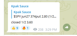 kpak82's tweet photo. $SPY good win. lock in profit and leave runners. No green to red https://t.co/im9TQtQzoc