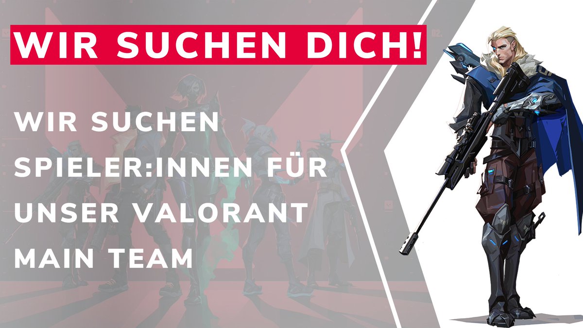 esportrn_'s tweet image. ➡️Valorant Looking For 2 Players

Was suchen wir:
- Immo/Rad
- T3/T2 experience
- Rolle Flex, Flasher, Entry, Sentinel
- 4-5x wöchentlich Zeit für Training
- Motiviert, ambitioniert
- Bootcamp ready
- 16+

Kontakt: Marcinathi#1877

#ern #tsvo #rheinschenken #VALORANT #projectv