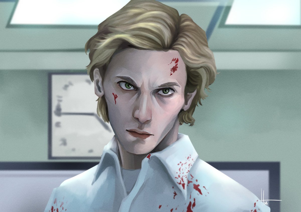 The plot twist I didn't anticipate. 
Honestly,can we all agree Jamie is a wonderful actor?👏 
 #StrangerThings4 
#digitalart #FANART #drawing
#netflix #art