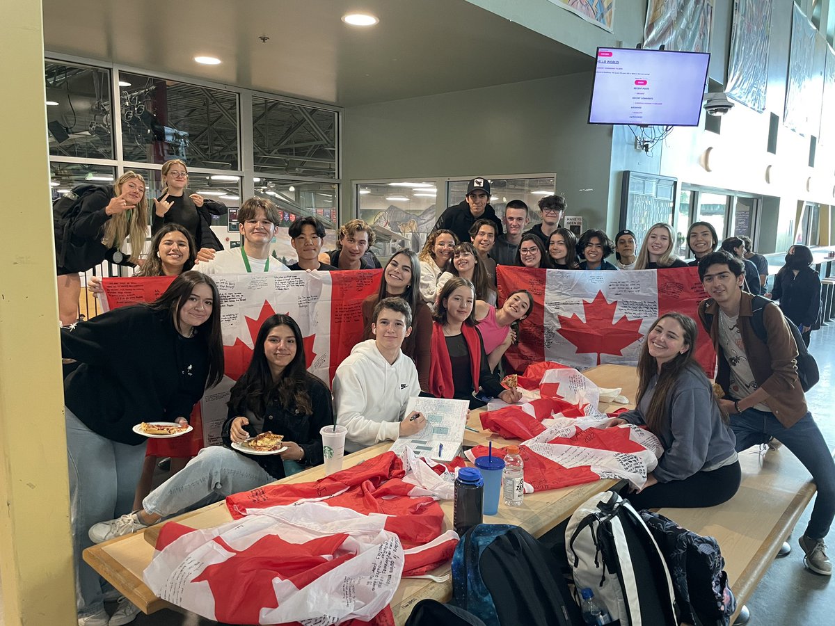 Big feelings for many students that are returning home this month 🇨🇦.  Friendships and memories around the world have been made here and saying goodbye is always hard. <a href="/studyinburnaby/">Burnaby International Education (SD 41)</a> <a href="/BbyMountainSec/">Burnaby Mountain Sec</a>