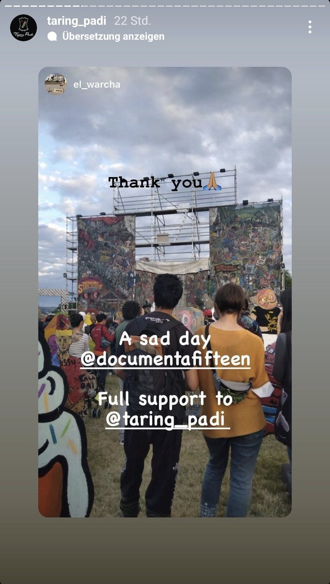 joschth's tweet photo. Guckt man sich die Beiträge an, die Taring Padi auf Instagram teilt, scheint es mit dem Bedauern, das man im Statement geheuchelt hat, (wenig überraschend) auch nicht so furchtbar weit her zu sein. https://t.co/gfA1Lgozmv