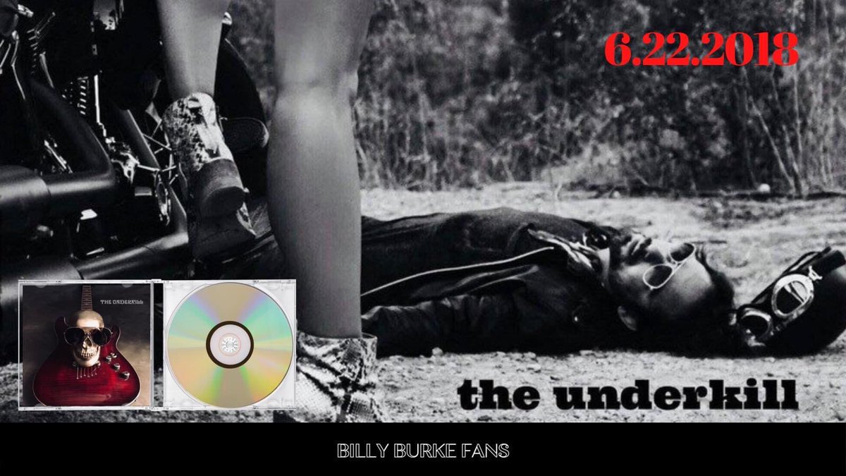 BillyBurkeFansU's tweet photo. ...and we’ve been praying for #TheUnderkill for 4 years! 🎸 Here’s the album page on our website: https://t.co/lKjGX2tdGD #BillyBurke https://t.co/7IqAhh7lxq