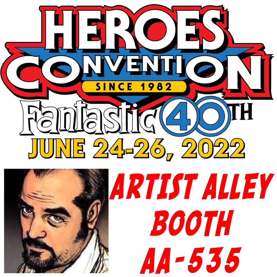 Russ Braun is coming to Heroes Con in two short days!

Head to our FB Group for a special Pre-Sale of The Boys predone sketch covers!