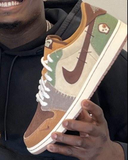 nicekicks's tweet image. “Voodoo” Air Jordan 1 Low 👀🪡