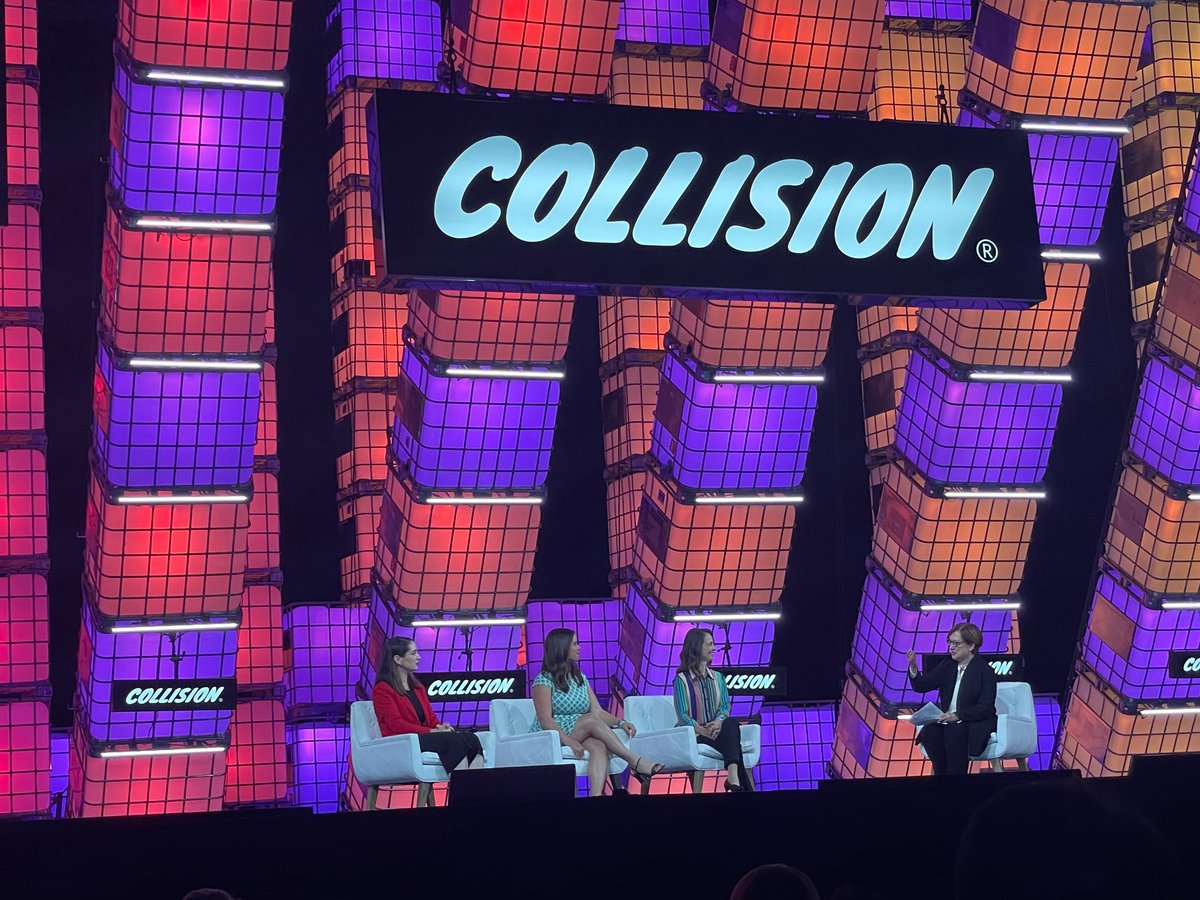 CEO of <a href="/Techstars/">Techstars</a> <a href="/MaelleGavet/">Maëlle Gavet</a>    founder of  @overlookedventures cofounder of @renegadepartners discuss “finding the founders of tomorrow” and the challenges of finding them especially difficulties with women getting the cheque in comparison to their Male counterparts.