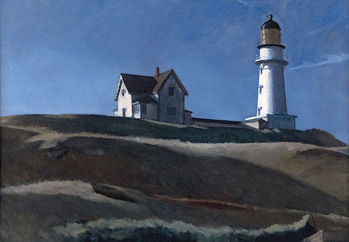 Colina del faro, 1927, Edward Hopper