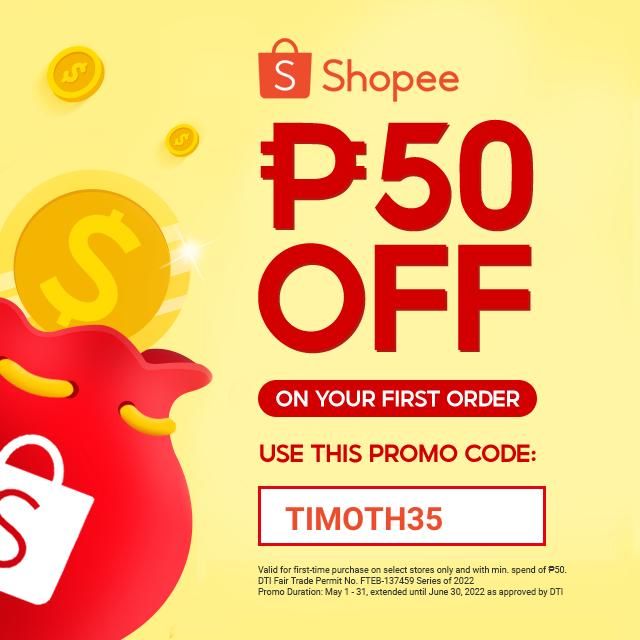 wittytim26's tweet image. Use my referral code TIMOTH35 to get ₱50 off off your first purchase! Download Shopee now and enjoy Free Shipping nationwide! shp.ee/jekcuk9?smtt=0…