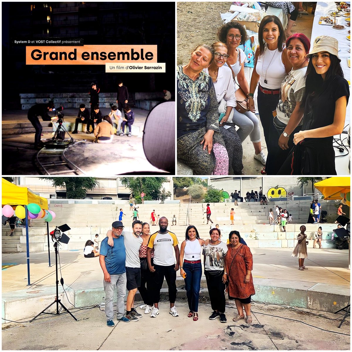 NoraPreziosi's tweet photo. • 𝙁𝙤𝙣𝙩 𝙑𝙚𝙧𝙩 𝙚𝙣 𝙛𝙞𝙡𝙢... 👇
Grand soir pour #FontVert avec la 1ère projection de "𝘎𝘳𝘢𝘯𝘥 𝘦𝘯𝘴𝘦𝘮𝘣𝘭𝘦", un film de @SarrazinOlivier retraçant l'histoire de cette cité de #Marseille. 📽
Un pincement au ❤️ et des souvenirs plein la tête en le regardant...! 😉 https://t.co/otZ3NO2IP1