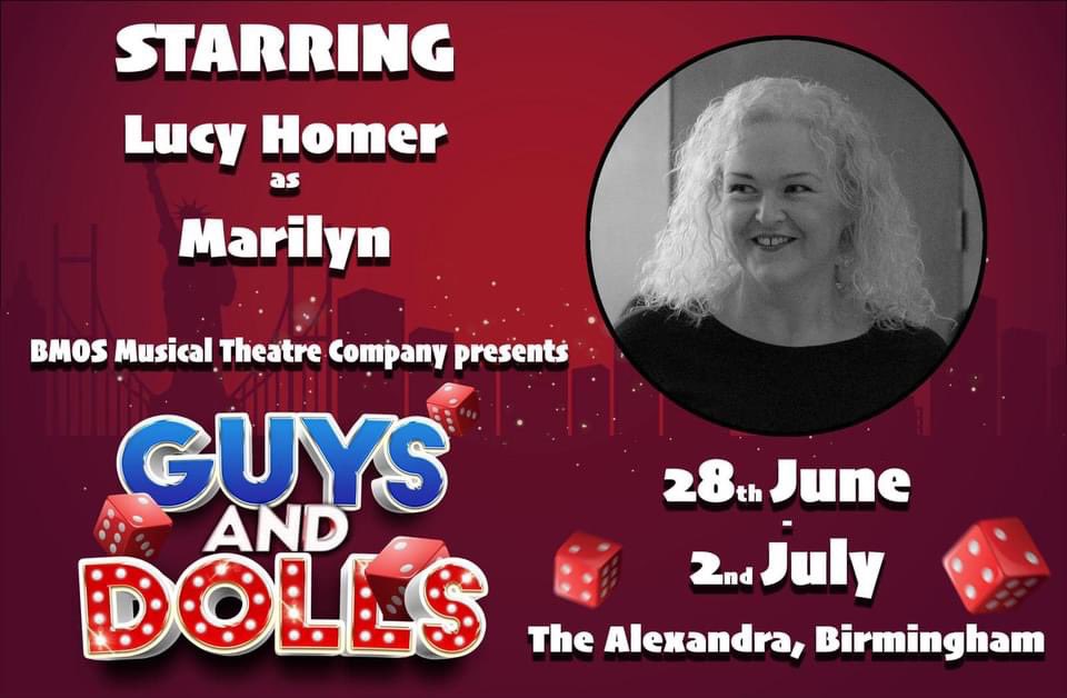 lucykellyhomer's tweet photo. Come along and watch me and my fellow talented cast from @bmosmusicals at @thealexbham next week in the hilarious show Guys and Dolls #musicaltheatre #guysanddolls #bmos #BirminghamCity #birmingham #birminghamevents https://t.co/hcU7diqsxA