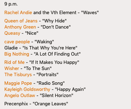 wxpnlocal's tweet photo. Miss the show this week? The whole episode - ft. @SANDYalexg @AnthonyGreen @queenofjeansPHL @KIbeneche @9OSBand @soulglophl @maggiepopemusic - is streaming at the @wxpnfm website. Check it out at the link, and dig into the playlist below! https://t.co/AtrzJJRULz https://t.co/DPaQi7SSi2
