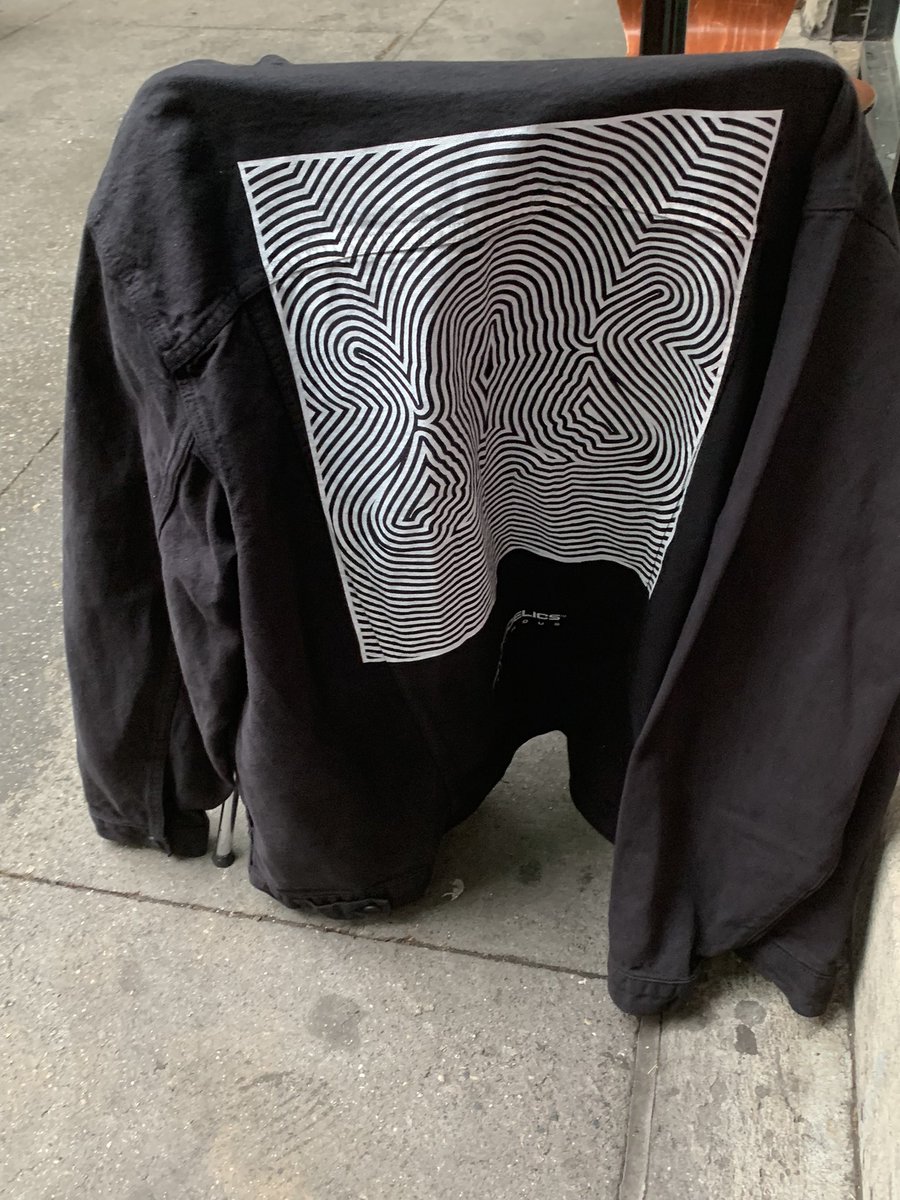 LineTrash (@linetrash713) on Twitter photo <a href="/psychedelic_nft/">Psychedelics Anonymous</a> Have to run back to the air BNB to change, so I can wear this jacket! <a href="/BAYC2745/">voltura.eth</a> gave me! <a href="/psychedelic_nft/">Psychedelics Anonymous</a> Have to run back to the air BNB to change, so I can wear this jacket! <a href="/BAYC2745/">voltura.eth</a> gave me!