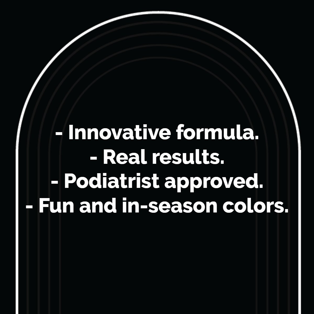 Treat your nails like you treat your skin. daniPro professional nail polish and treatments. #PodiatristApproved