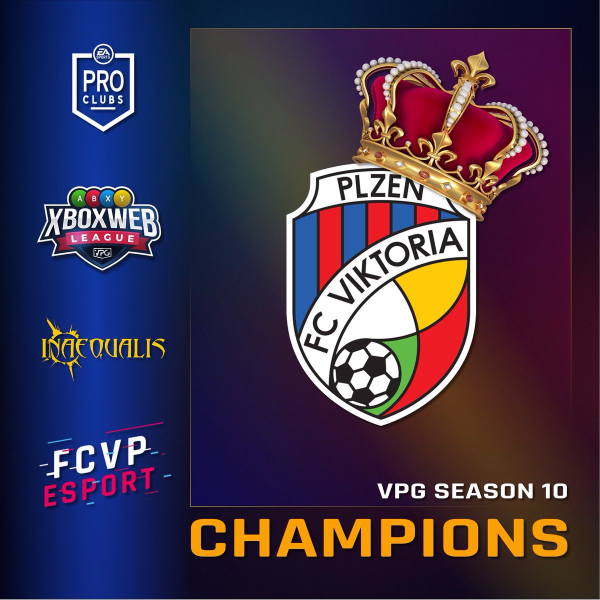 DanielAlatariel's tweet photo. 🥳Viktoria Plzeň to opět dokázala.🍻
.
Pětinásobný mistr #xboxwebleague ! 👑
.
Zní to opravdu krásně v uších, ale ani zdaleka to nevystihuje tři uplynulé roky,...https://t.co/Ni6txe0BkB https://t.co/AOMDqluOLA