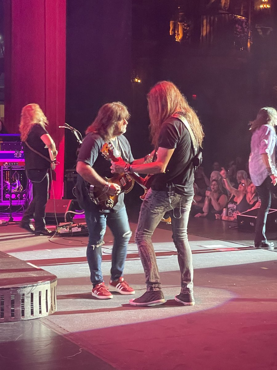 TeslaBand's tweet photo. Thank you, Kentucky! Thanks for coming out to The Palace last night. Next up is a double shot for Minnesota. 6-23 @LakesJam in Brainerd and 6-24 @ticasino in Welch. 

#ontour #teslatheband #kentucky #louisville #timetorock #FrankHannon #jeffkeith
#daverude #brianwheat #stevebrown https://t.co/3q1PK1KZoM