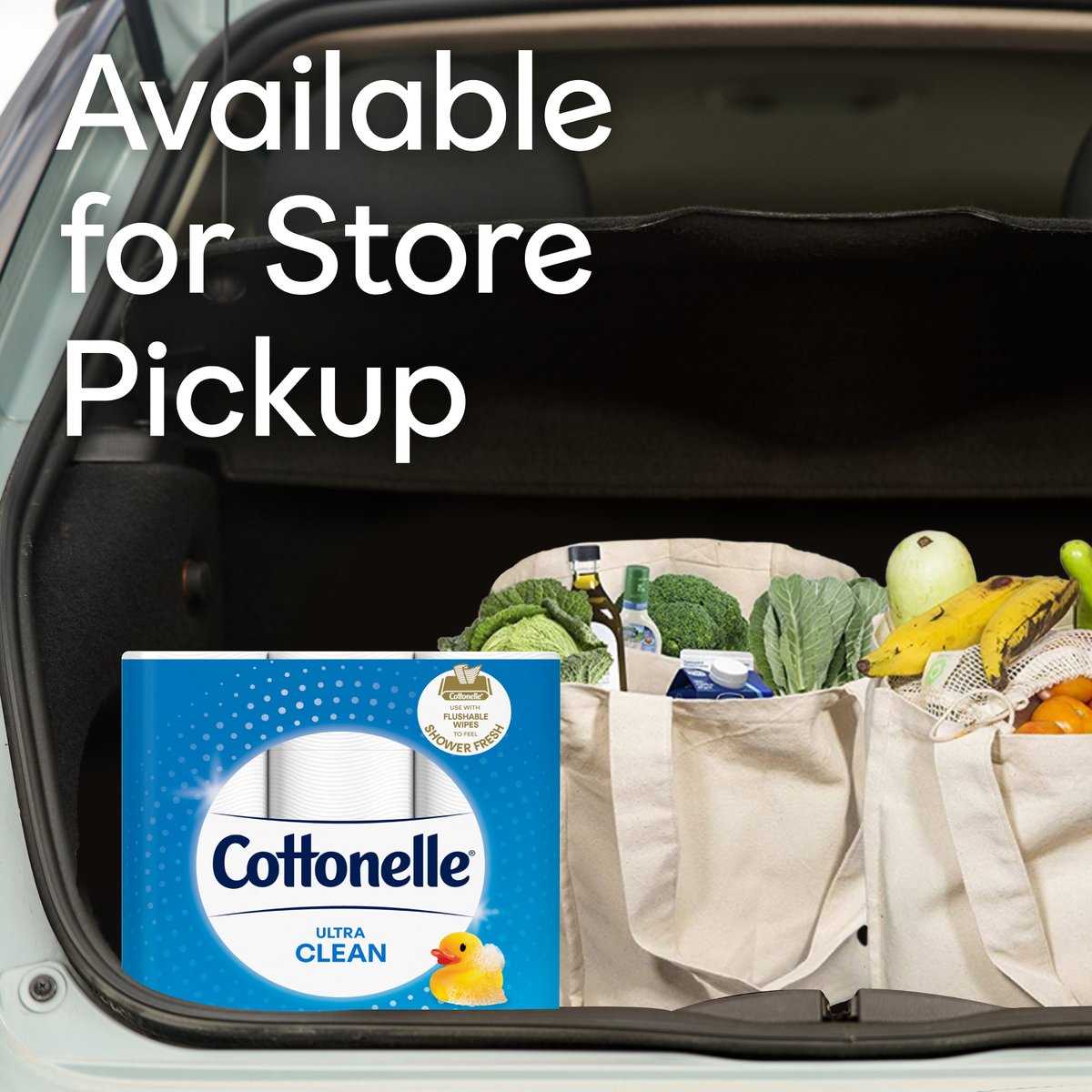 Be sure to add Cottonelle® tp to your next store pick up order for the comfort and clean you deserve🌟