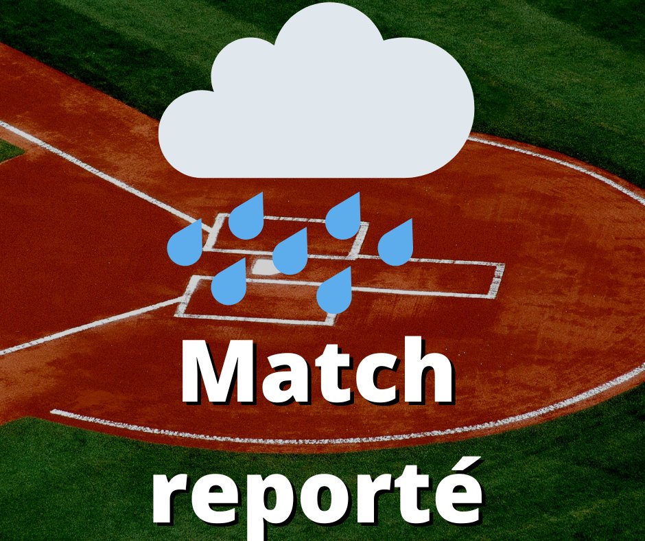 TyransG's tweet photo. Malheureusement, notre match de ce soir est reporté. Nous affronterons plutôt les Pirates le 17 juillet à 16h au parc Sanscartier. 
En attendant, vous pouvez venir encourager vos Tyrans ce dimanche 26 juin à 16h au parc Sanscartier. https://t.co/druJPQDOoz