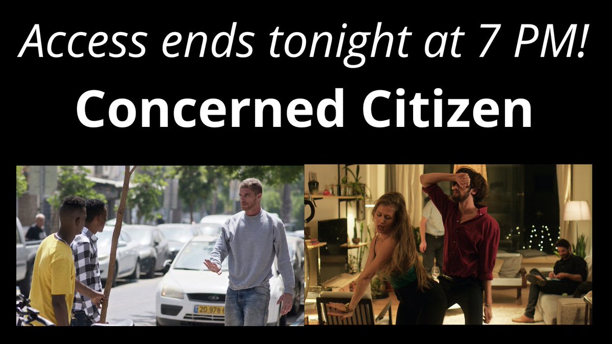Belmont World Film (@belmntworldfilm) on Twitter photo ACCESS ENDS AT 7 PM (but available to watch for 48 hours after)! See it before anyone else in the US thanks to <a href="/IsraelinBoston/">Israel in Boston</a>. Tix: bit.ly/3Ovohe1
#bwf2022 #WorldRefugeeDay2022 #pridemonth2022 #israelifim #WorldRefugeeDay ACCESS ENDS AT 7 PM (but available to watch for 48 hours after)! See it before anyone else in the US thanks to <a href="/IsraelinBoston/">Israel in Boston</a>. Tix: bit.ly/3Ovohe1
#bwf2022 #WorldRefugeeDay2022 #pridemonth2022 #israelifim #WorldRefugeeDay
