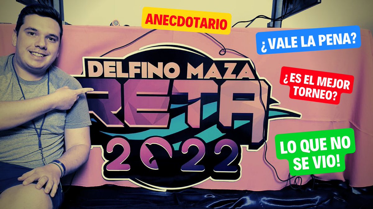 Compa_Roy's tweet photo. Recordando lo que fue @DelfinoMaza #RETA2022
Aquí está la anécdota de todo lo que fue este torneo para mí. Disfruten el video y no duden en darle amor. 😊🙏
https://t.co/q19n2NhgMM https://t.co/A878u1eWbC