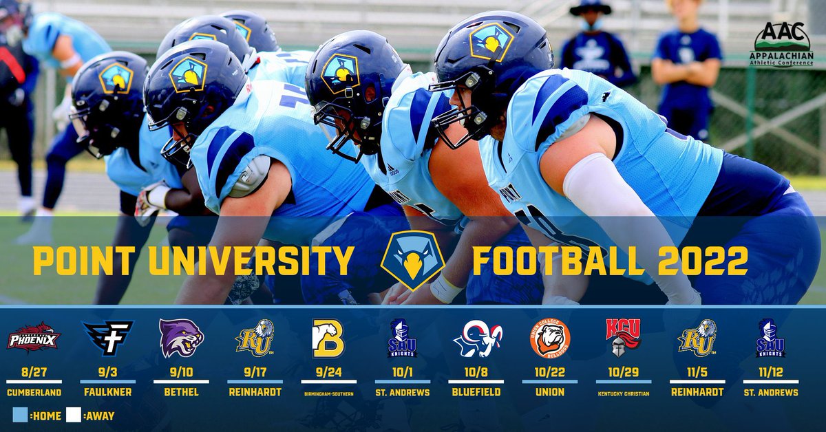 Point University Football tweet media