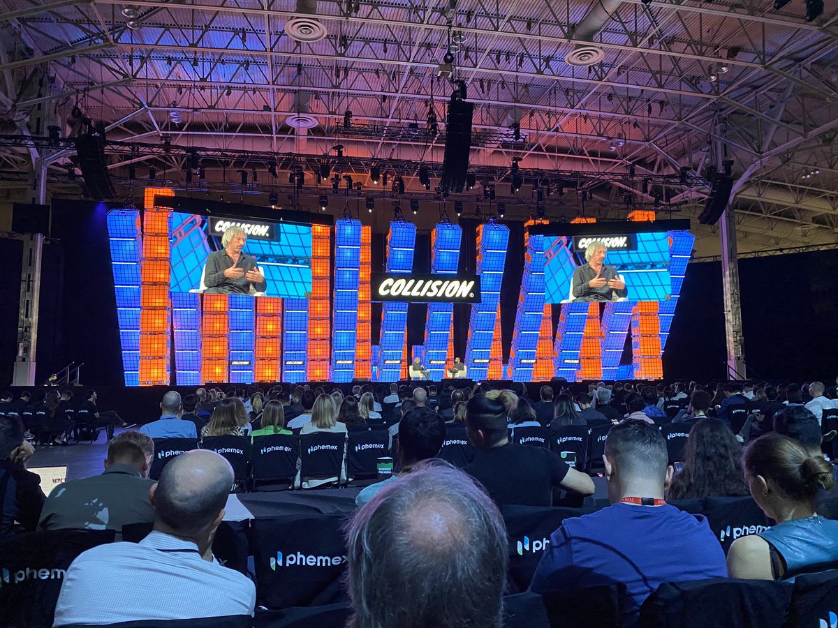 Jon_Corb's tweet photo. May be less fun than NFT NYC but more building focussed. @CollisionHQ https://t.co/MKbbYFRU1B