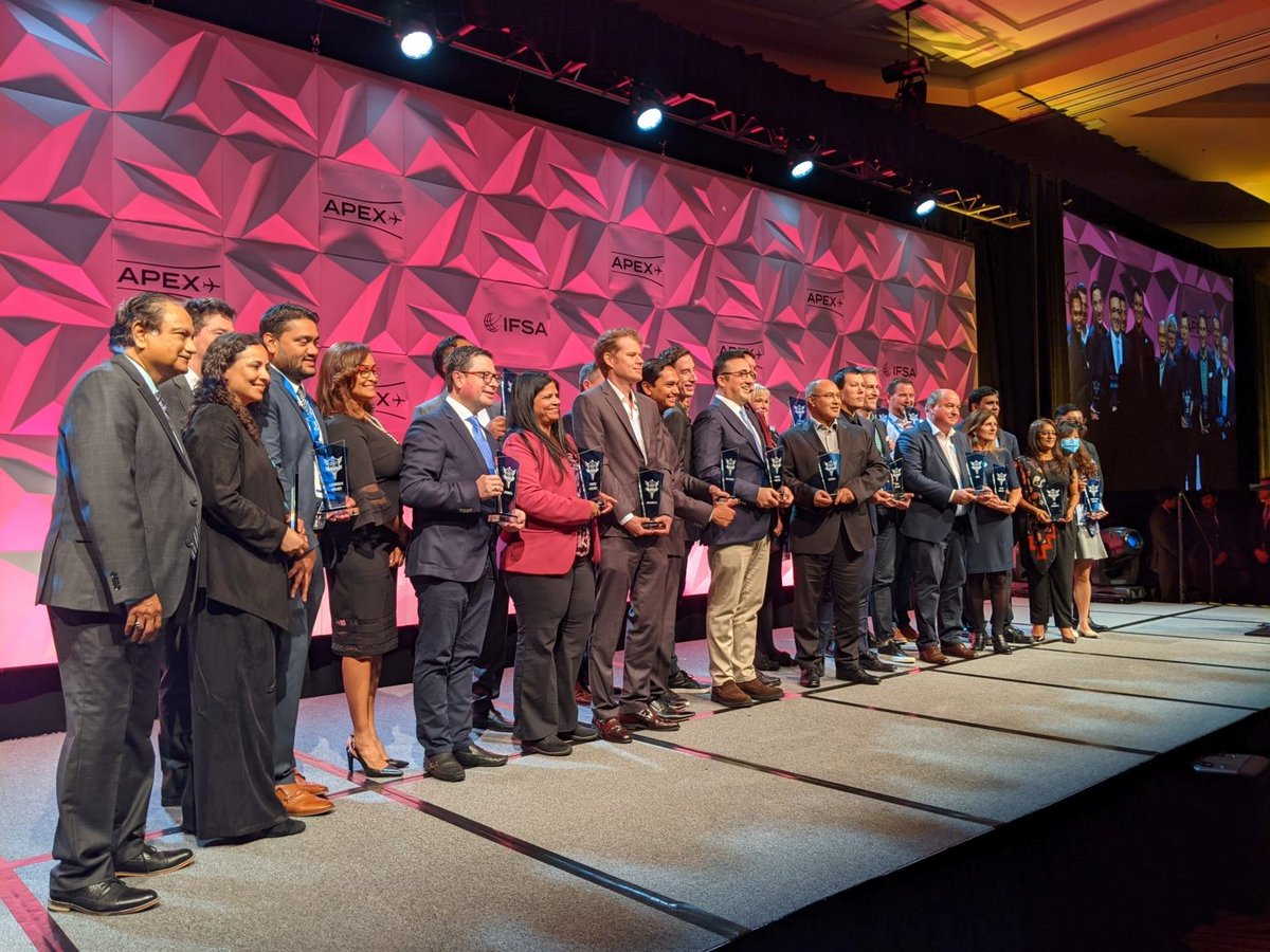 The deadline for nominations for the #APEXIFSAAwards has been extended to July 29. Submit your application now to ensure your company or one of your partners gets the recognition they deserve! Fill out an application here: bit.ly/3yf8pqY

<a href="/IFSAOnBoard/">IFSA</a>

#Aviation