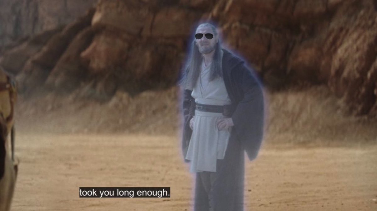 #Obiwan where the hell have you been loca

 #ObiWaKenobi