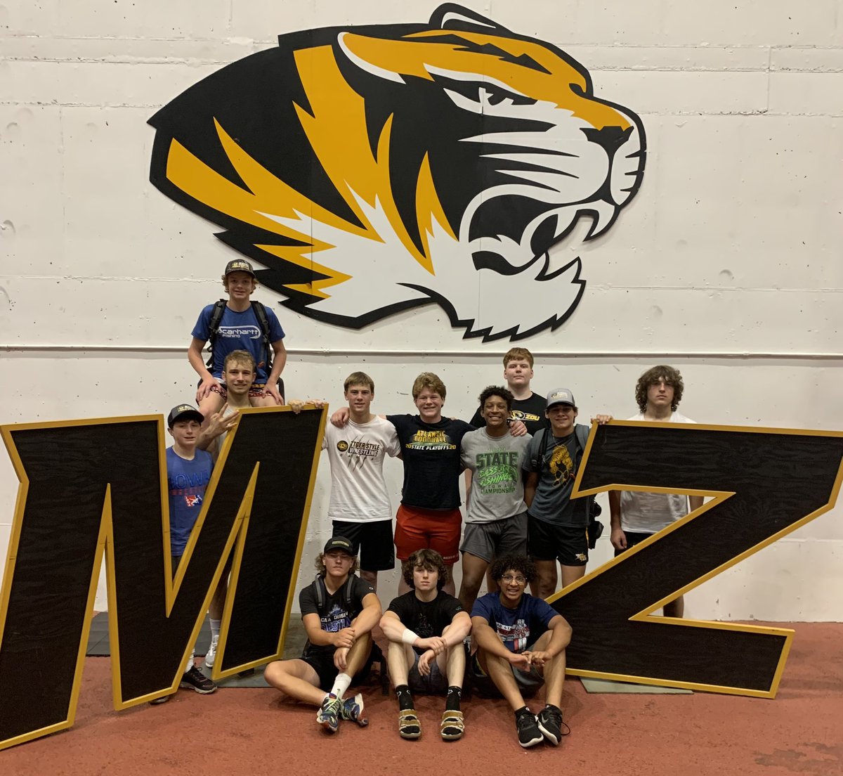 Proud of our wrestlers attitude and effort this week at Missouri Team Camp! Lots of learning and competition. Thanks Coach Smith and #TigerStyle #Mizzouwrestling