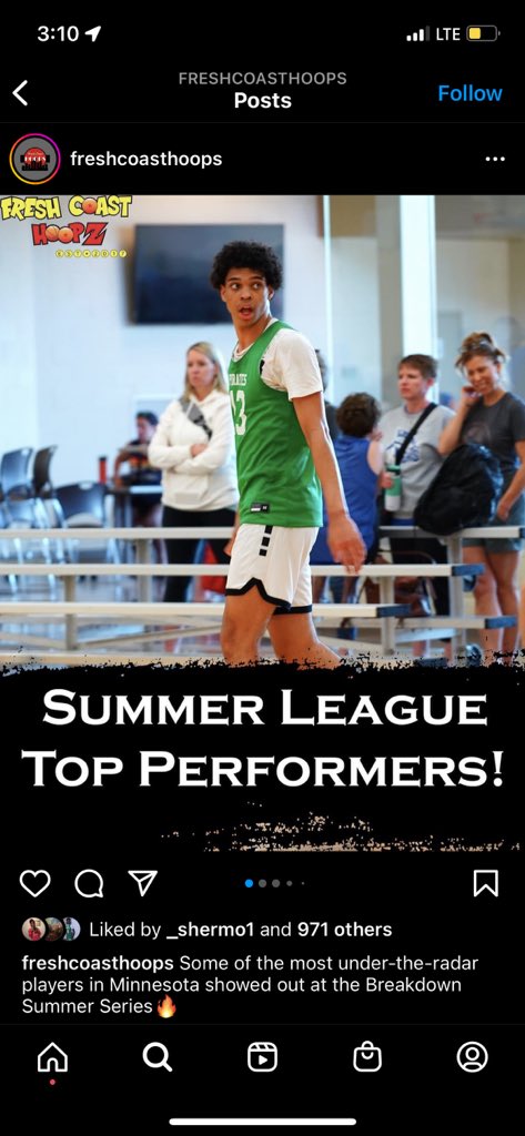 Happy to be named one of the Breakdown Summer League Top Performers!  <a href="/FreshCoastHoops/">Fresh Coast Hoops</a>