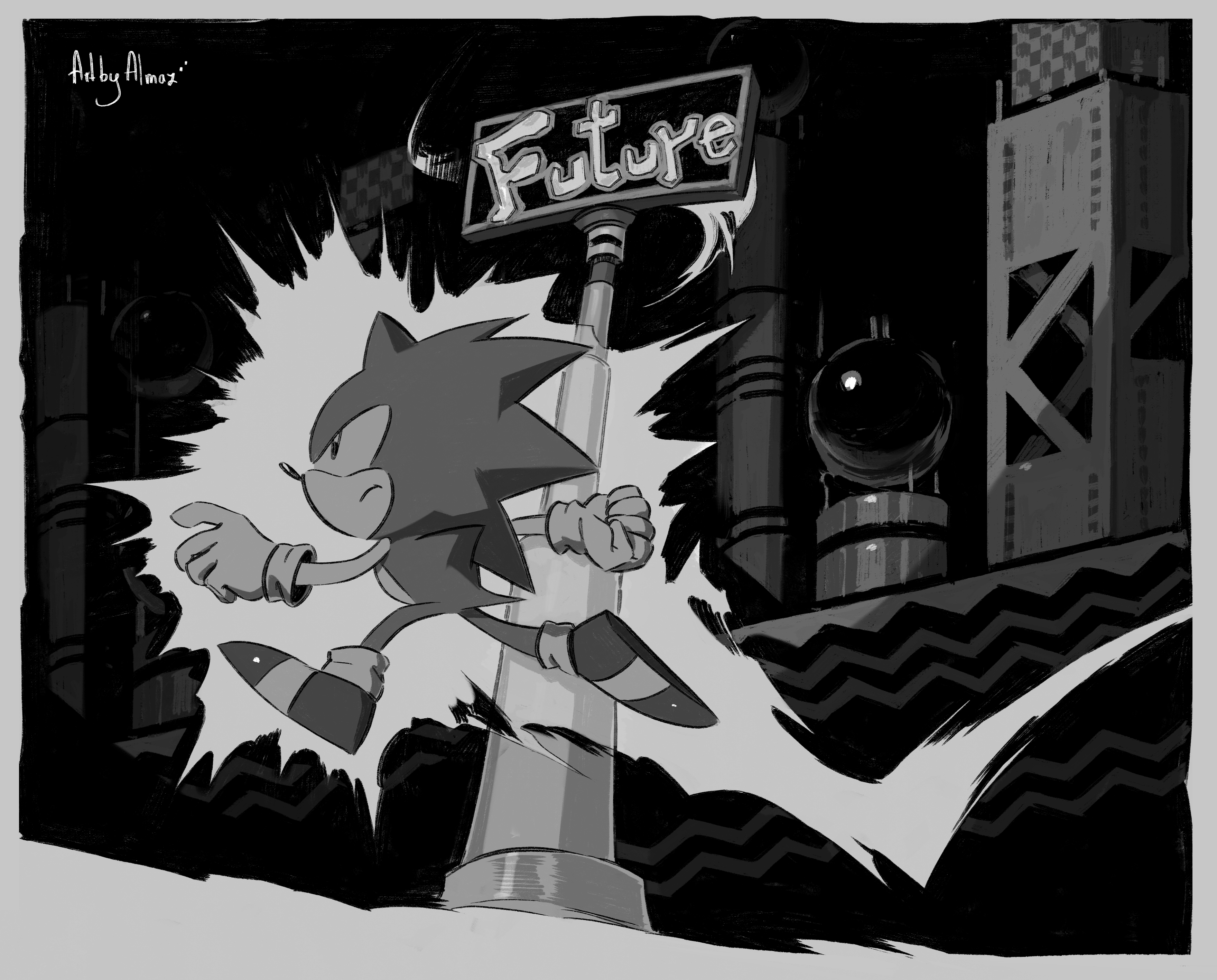 Giga on X: DAY 23 : Space #31DaysSonic #Sonic #SonicTheHedgehog   / X