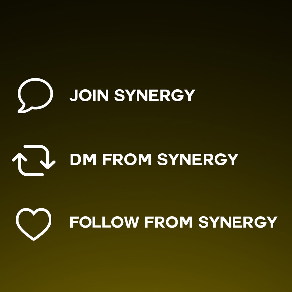 Synergy tweet media