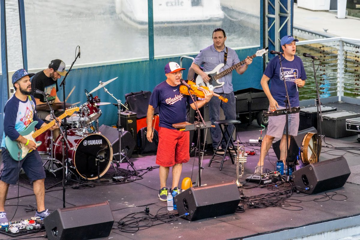 TheWharfDC's tweet photo. The concert is ON! 🎶 Join us tonight on #TransitPier for Rock the Dock at #TheWharfDC presented by @pacificobeer. @launicaib takes the stage at 7pm to play your fav Irish Latin music. If rain rolls through, take cover and listen from @cantina_bambina and @brightonwharf's patios. https://t.co/ChNhWiXjXA