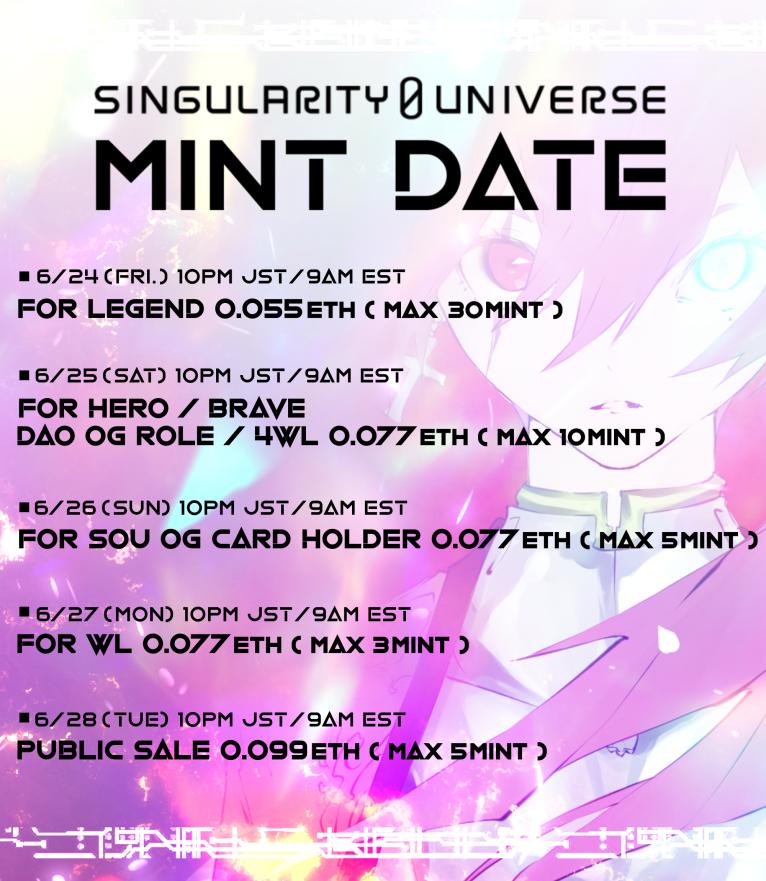 kazuking_cript1's tweet photo. 数あるプロジェクトの中でクオリティが段違いの
「Singularity 0 Universe」
ANTHROに続く第2弾HUMANの発売間近！
おしゃれすぎる。。。。
いつもお世話になっているavexとのコラボNFTの入手機会もあるので買えるだけ買っちゃいます！

プレセール：6/24 - 6/27

 #NFT #s0u 
https://t.co/HxgwkVevju https://t.co/0goRbEAXOT