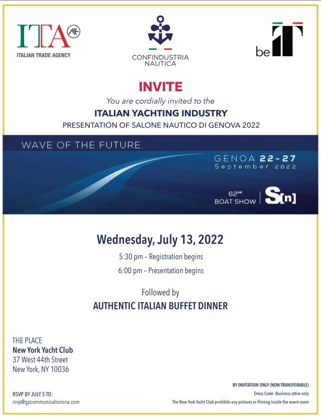 "Ma quella faccia un po' così, quell'espressione un po' così, che abbiamo noi #prima d'andare a #Genova... [...] ...quel #mare scuro, che si muove anche di #notte, non sta fermo mai... #GenovaPerNoi!" ("Genova per Noi", #PaoloConte) 
#BYINVITEONLY/<a href="/NYYC_org/">New York Yacht Club</a> <a href="/ITAtradeagency/">Italian Trade Agency</a> #beIT