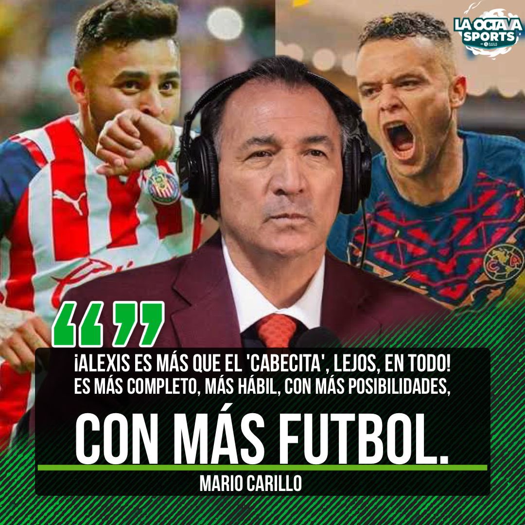 laoctavasports's tweet photo. ¿ES MEJOR ALEXIS VEGA QUE EL ‘CABECITA RODRÍGUEZ? 🧐

El analista de ESPN Mario Carrillo, señaló que Alexis Vega es más completo que el refuerzo uruguayo de las Águilas 👀

¿Para ustedes quien es mejor? 🤔

#TeDaMasEmociones #MarioCarillo #AlexisVega #CabecitaRodiguez #America https://t.co/zATC10s30m