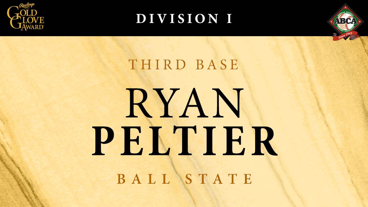 thepeltierhub's tweet photo. Our boy did it! Ryan Peltier has been named the 2022 Rawlings Gold Glove Award winner! Respect to Zach Arnold and Skyler Messinger but we all knew who the best third baseman was. Congrats Pelt! @ryanpeltier_12
#BestInAmerica #ChripChirp https://t.co/39RjnLqzKt
