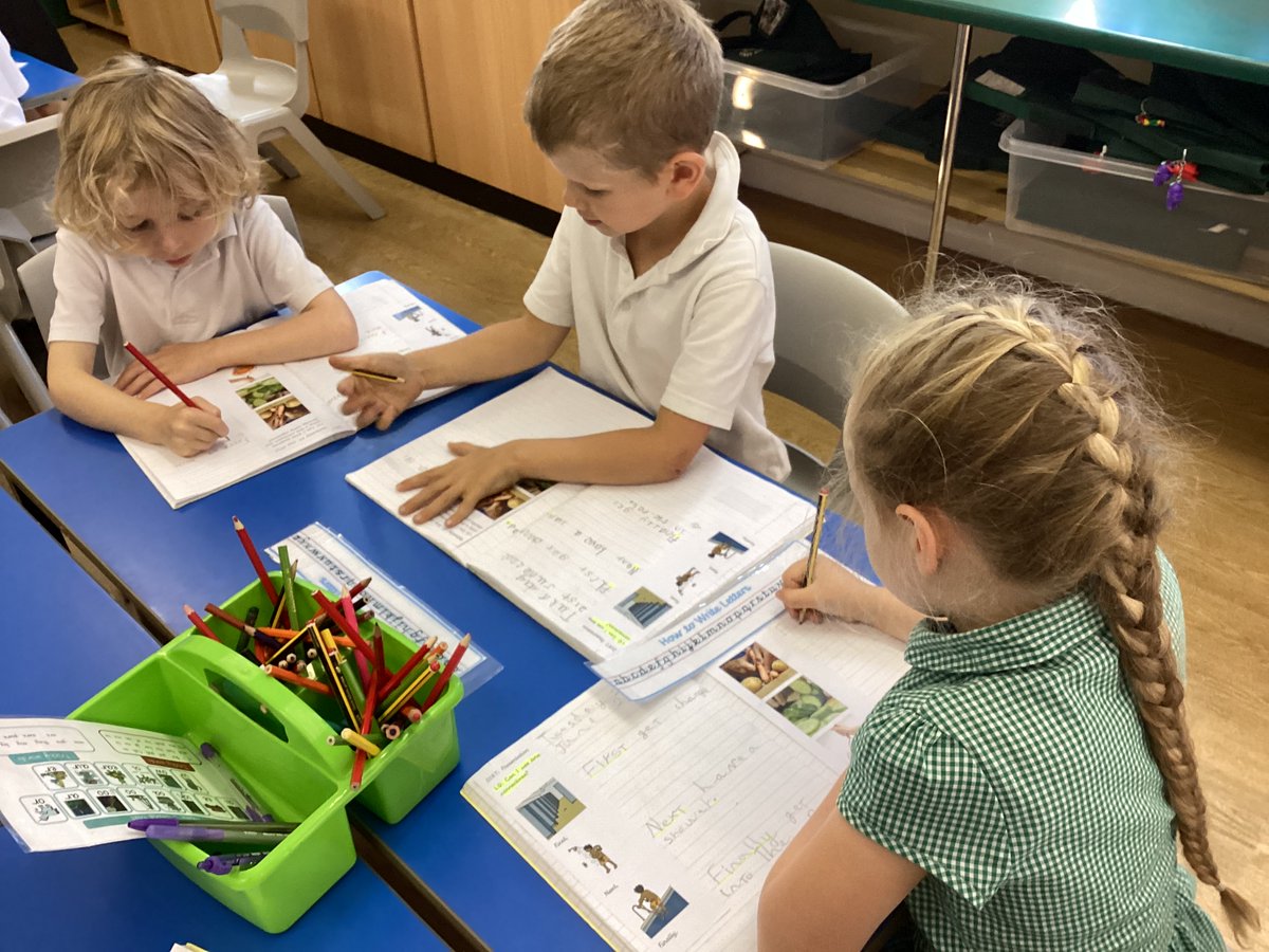 As writers, we wrote a short recount using time connectives and adjectives about our prepping skills lessons.