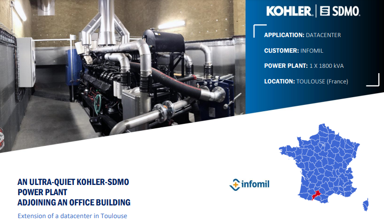 KohlerDCPower's tweet photo. Digital enablement has grown in the #retail sector. See how we helped #Infomil address their challenges for sound level and vibrations with our #reliable #backuppower solutions. https://t.co/ocUHFLSqDE https://t.co/gHtFHqxUVN