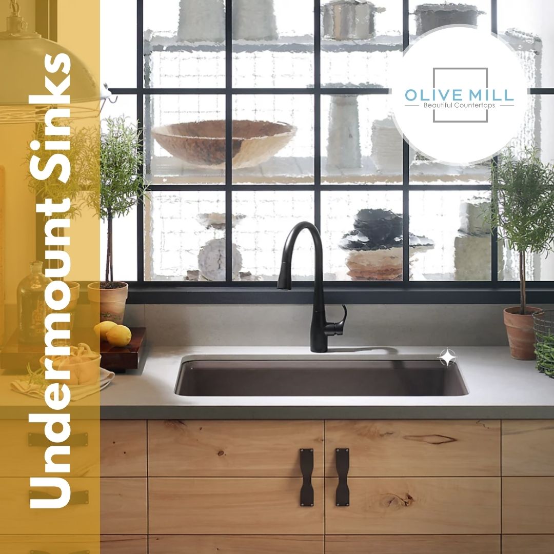 OliveMill's tweet image. The sink is mounted beneath the countertop, so you can easily wipe water or debris directly into the sink.

This style of installation works well with all materials and will look great no matter what material you choose!

@coriandesign @CosentinoUSA #countertops