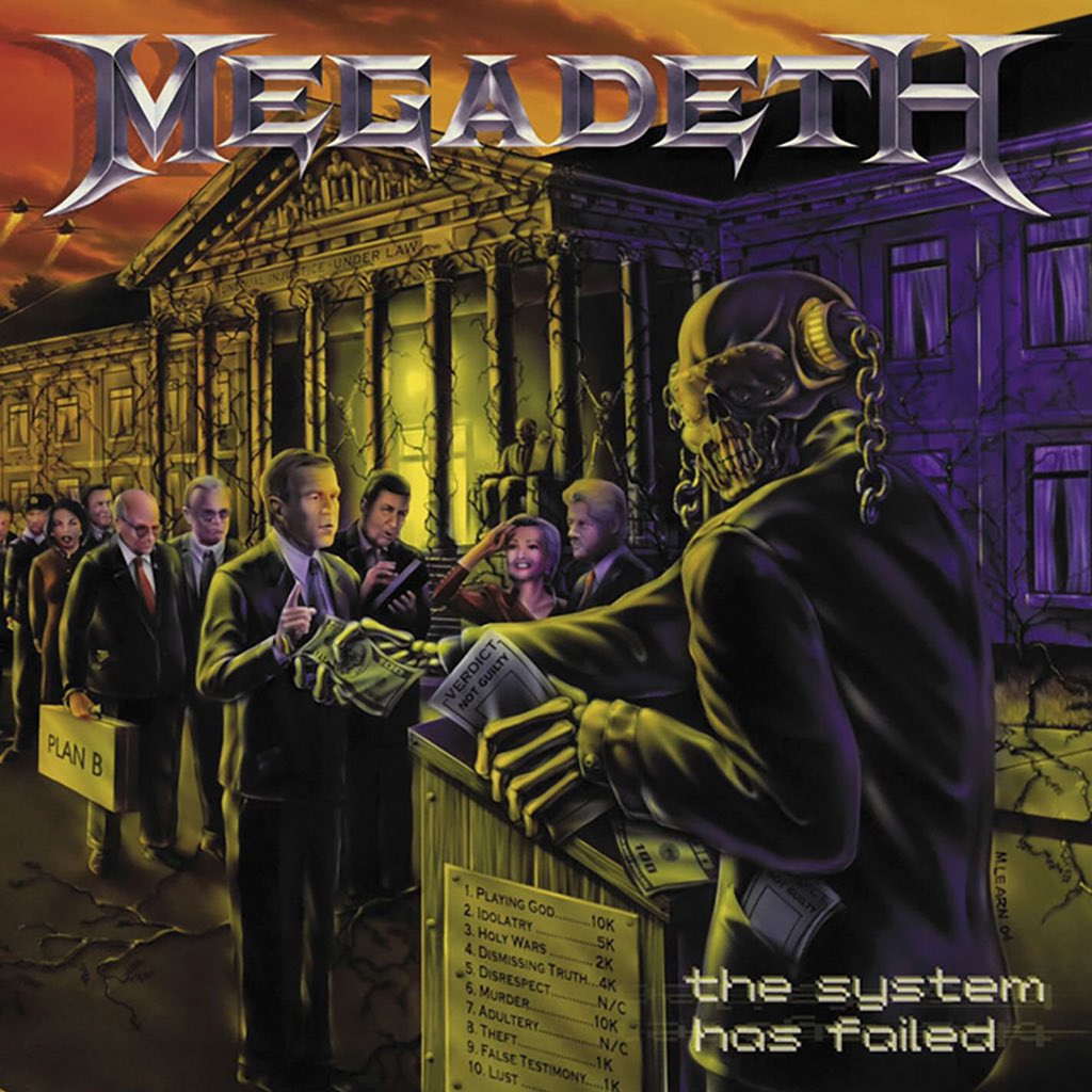 metalassaultLA's tweet photo. This is the album through which I discovered this band, nearly 18 years ago. Underrated album with a lot of great jams, in my humble opinion. Today’s workout powered by Megadeth! 💪 

#WorkoutJams #WorkoutMusic #EosFitness #Megdeth #TheSystemHasFailed https://t.co/W6Wv1aGvKk