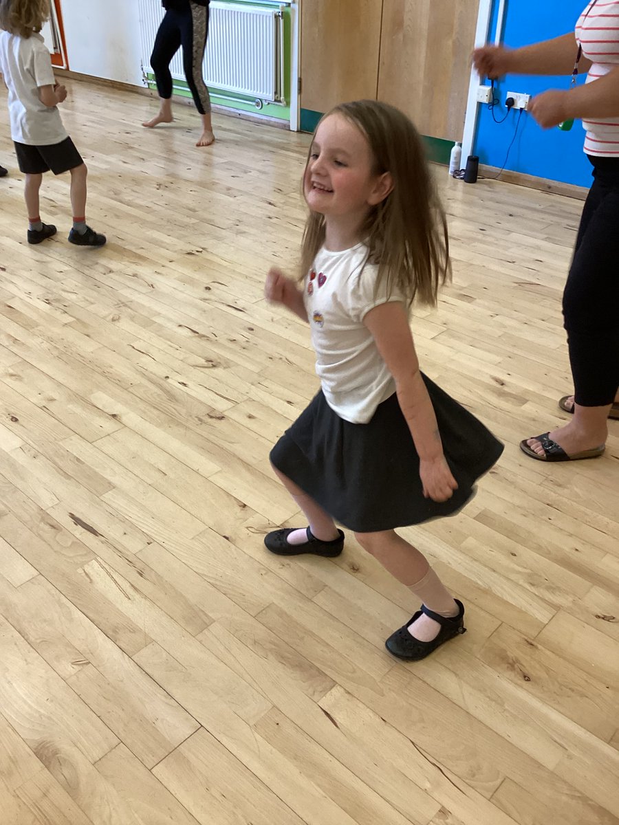 We had a fantastic morning taking part in a dance workshop. #year1 #dance #music