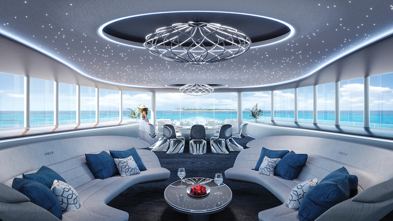 JetsetOnline's tweet photo. Designed for cruising the ocean in style and speed, Project UNIQUE features gorgeous glass panels that can be regulated to set the mood or to increase privacy or transparency. #waterworkswednesday #superyacht #megayacht #jetset https://t.co/F5z9g7aVcx