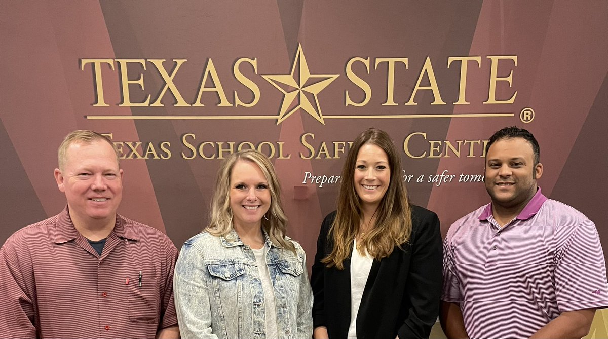 brooke_mcmaster's tweet image. Thankful to have the opportunity to attend and learn @TxSchoolSafety Conference with Officer Rogers, Officer Freeman, and Officer Clark. #RCISDJoy #collaborativeapproach