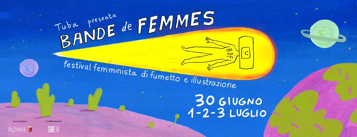 Imbracciare le matite su letteratemagazine.it/2022/06/22/imb…
Intervista ad alcune autrici di #BDF, ovvero “Bande de Femmes”, il festival di fumetto e illustrazione che si tiene online il 23 giugno e...