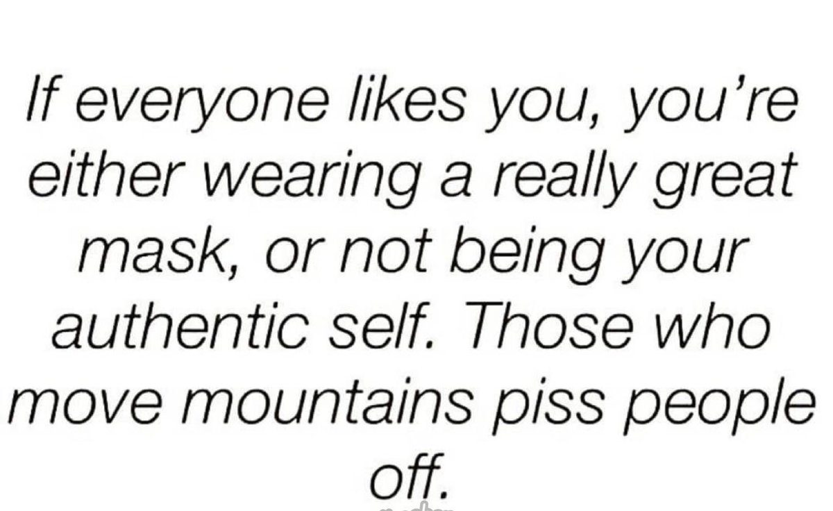 Who have you pissed off this week? It’s just Wednesday! Lol.