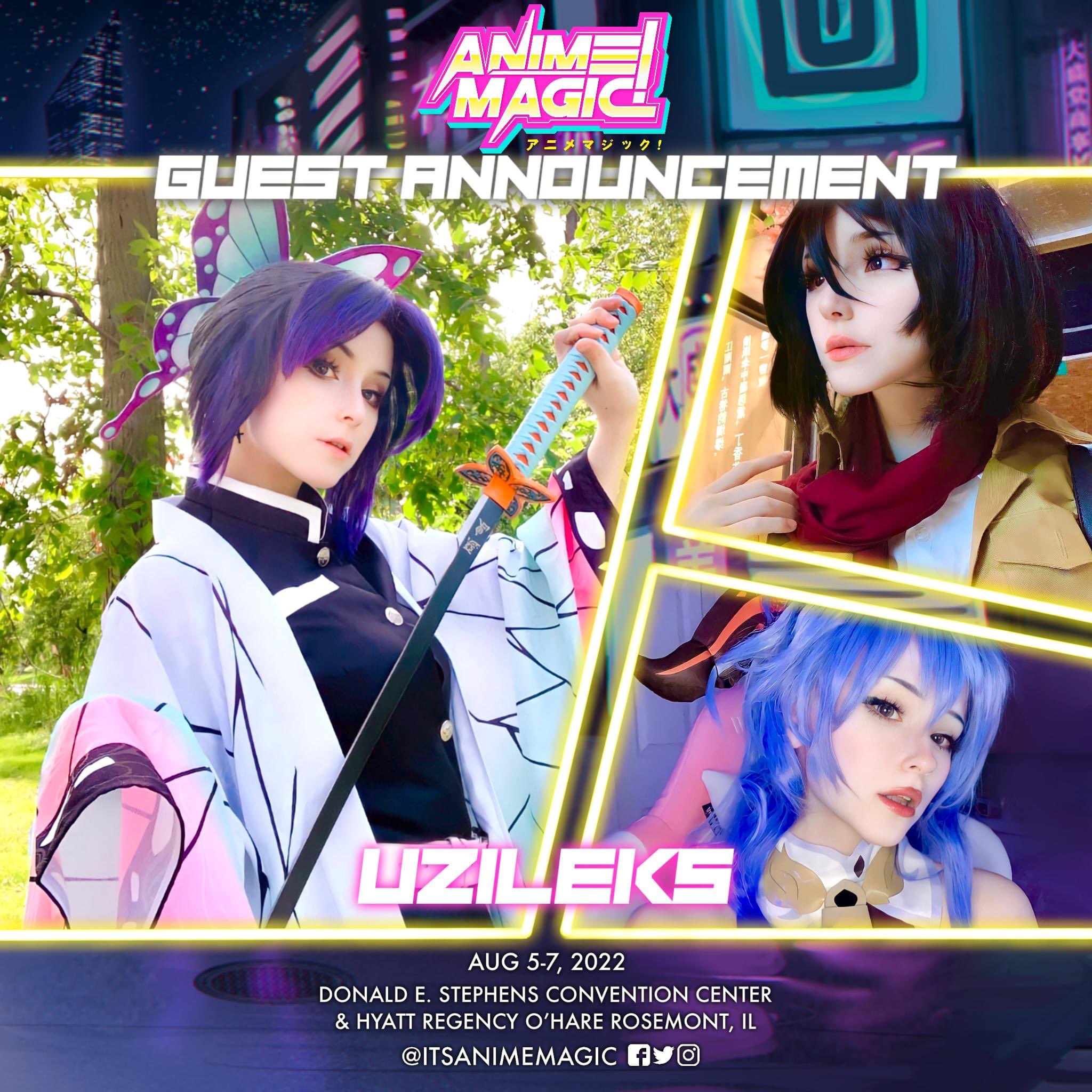 Anime Magic! on Twitter: "SPECIAL COSPLAY GUEST ANNOUNCEMENT: Uzileks