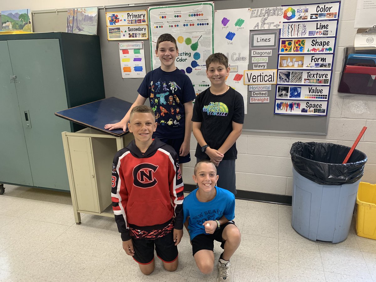 Great 5th grade helpers! <a href="/newsearles1/">New Searles Elementary</a> <a href="/HelayneTalbott/">Helayne Talbott</a> <a href="/NASHUASCHOOLS/">NashuaSchools</a>