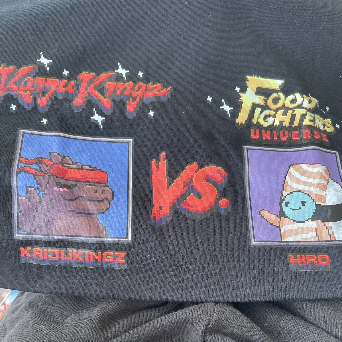 Couldn't make it to NFT NYC for the fanny pack but look what came in the mail today

<a href="/KaijuKingz/">KaijuKingz</a> vs <a href="/FoodFightersU/">Food Fighters Universe</a>