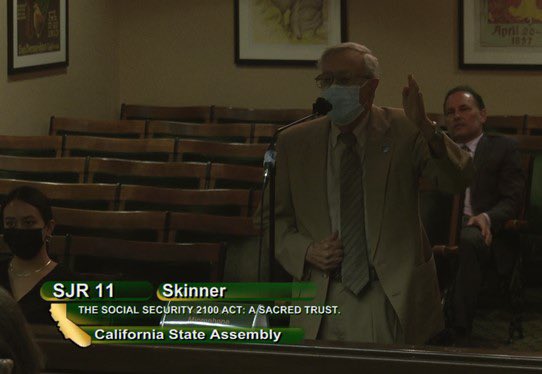 CATeachersGR's tweet photo. Former @WeAreCTA President Ed Foglia testified in support of #SJR11 and #SB868 this morning ๐ Both bills passed the #CAassembly PERS Committee and Chair @AsmJimCooper thanked teachers for serving our communities. #edchat #edpolicy #edzamazing https://t.co/x5Y2Cvu2y8